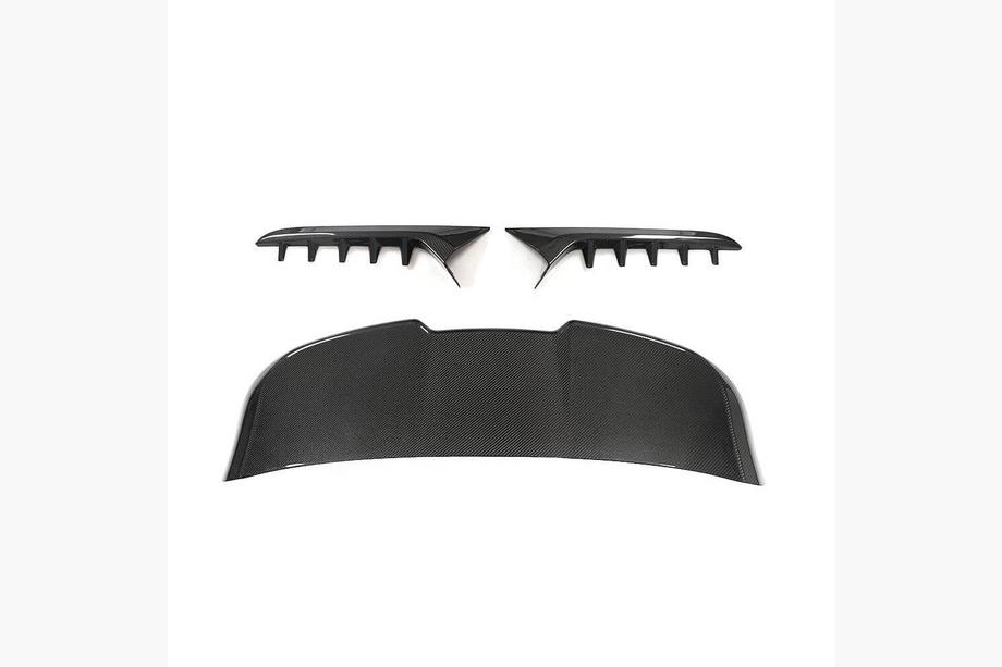 Audi A6 C8 2018–2025 Spoiler V1 (für Avant, 3-tlg., Carbon) Foto 3