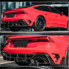 Audi A7 2018- Heckdiffusor Stoßstange (für RS7 2018-2022, Trockencarbon) Foto 2