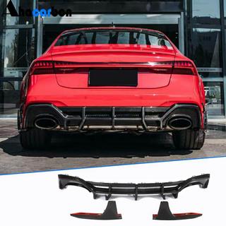 Heckdiffusor Stoßstange (für RS7 2018-2022, Trockencarbon) Foto 1