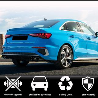 Heckstoßstangen-Diffusor V1 (für S-Line Sedan 2020-2023, Carbon) Audi A3 2020- Foto 2