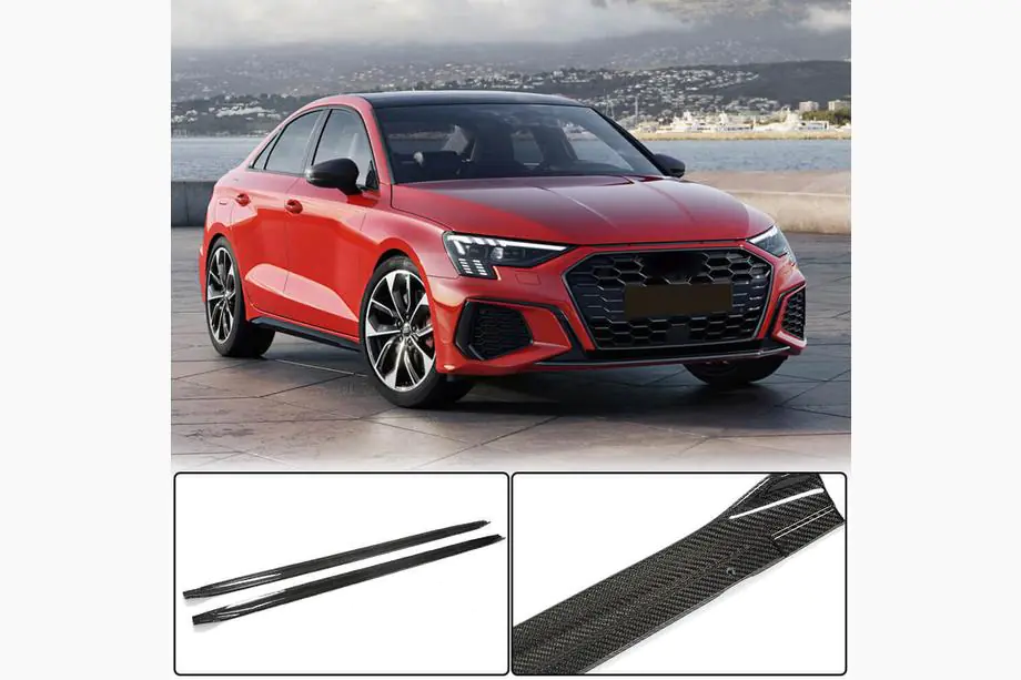 Audi A3 2020- Seitenschweller (für S3 Sedan, Carbon) Image