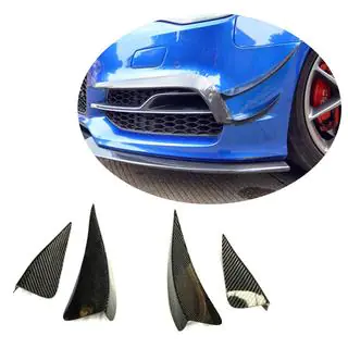 Frontstoßstangen-Lippe (für S-Line Sedan 2012-2016, Carbon) Foto 1