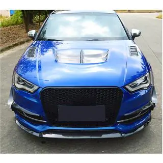 Frontstoßstangen-Lippe (für S-Line Sedan 2012-2016, Carbon) Foto 3