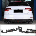 Audi A3 2012-2020 Heckdiffusor V1 für S-Line HB 2017-2020, Carbon Foto 1