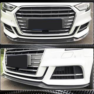 Frontstoßstangen-Lippe Lip V3 (für S-Line Sedan 2017-2020, Carbon) Audi A3 2012-2020 Foto 3