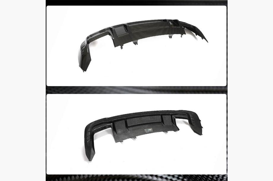 Audi A4 B10 2024- Heckdiffusor V1 (für S-Line, Carbon) Foto 4