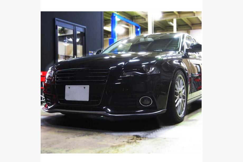 Audi A4 B8 2007-2015 Frontstoßstangen Lippe (für S-Line 2007-2011, Carbon) Foto 2