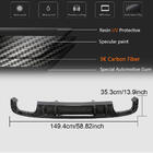 Audi A4 B9 2015-2024 Heckstoßfänger-Diffusor V2 (für S-Line Sedan 2015-2019, Carbon) Foto 5