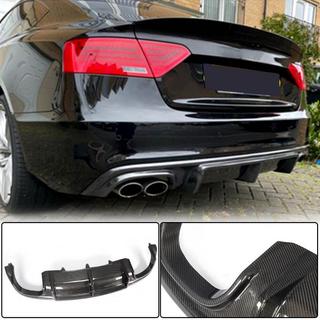 Heckdiffusor V3 (für S-Line 2012-2015, Carbon) Audi A5 2007-2015 Foto 1