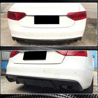Heckdiffusor V2 (für S-Line 2012-2015, Carbon) Audi A5 2007-2015 Foto 3