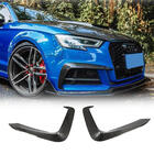 Audi A5 2016-2025 Frontstoßstangen Flap V1 Aufsätze (für S-Line 2016-2020, Carbon) Foto 1