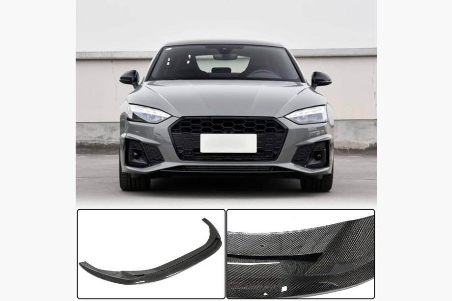 Audi A5 2016-2025 Frontspoiler Lippe V3 (für S-Line 2021-2025, Carbon) Image