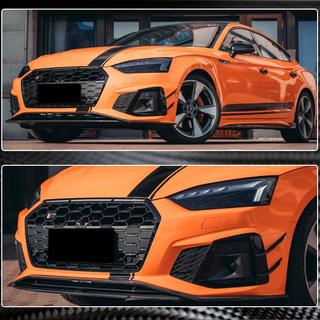 Frontlippe V1 für Stoßstange S-Line 2021-2025 Carbon Foto 4