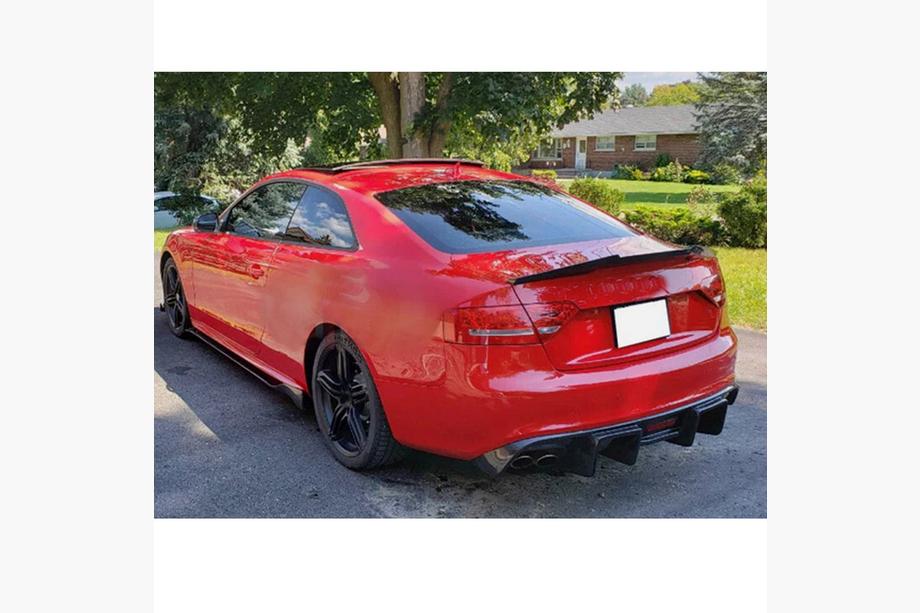Audi A5 2007-2015 Heckspoiler V2 (für Coupe, Carbon) Foto 2