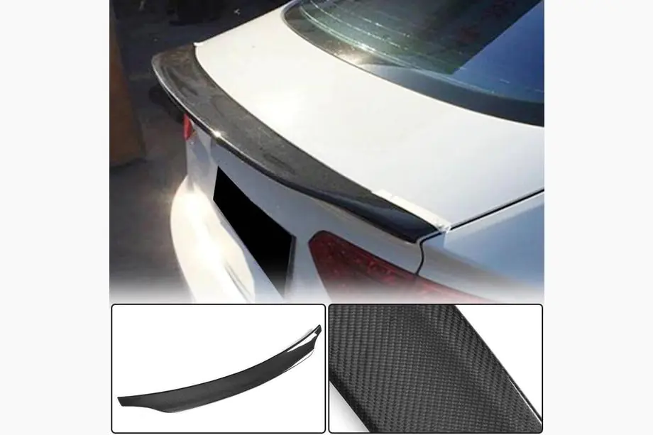 Audi A5 2007-2015 Heckklappenspoiler (Carbon) V2 Foto 2