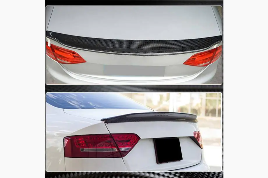 Audi A5 2007-2015 Heckklappenspoiler (Carbon) V2 Foto 6