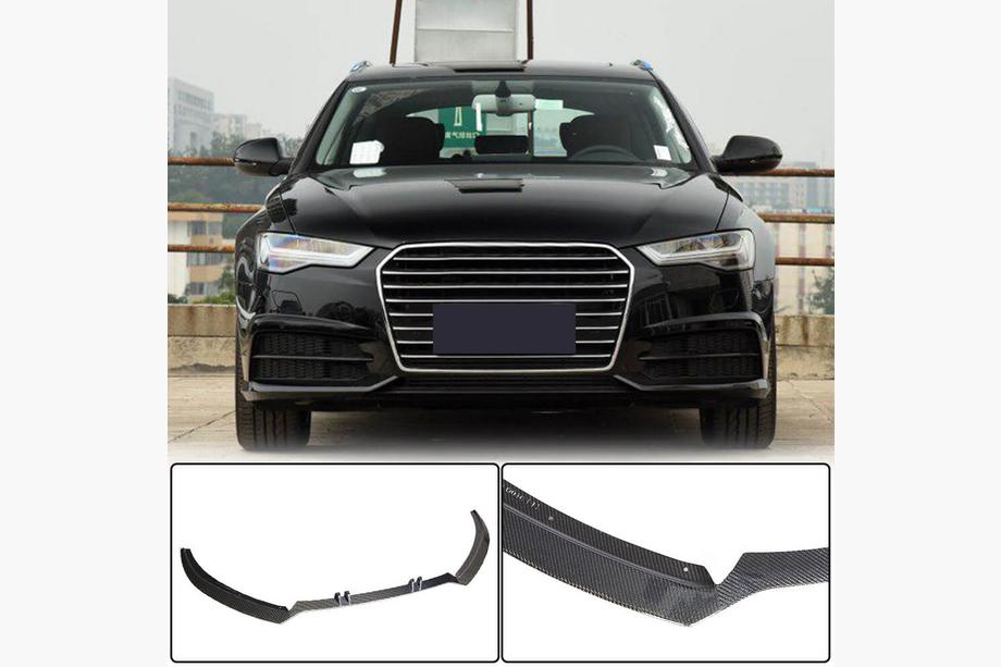 Audi A6 C7 2011-2017 Frontlippe Carbon V2 für S-Line 2014-2018 Foto 1