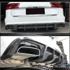 Audi A6 C7 2011-2017 Heckstoßstangen-Diffusor (für S-Line Avant 2014-2018, Carbon) Foto 4
