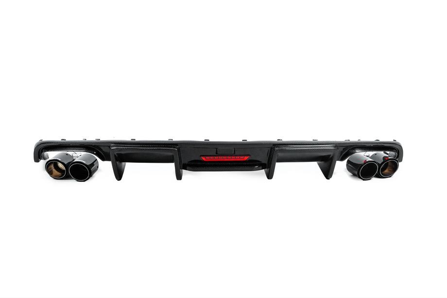 Audi A6 C7 2011-2017 Heckstoßstangendiffusor Carbon (für S-Line 2014-2018) Foto 6