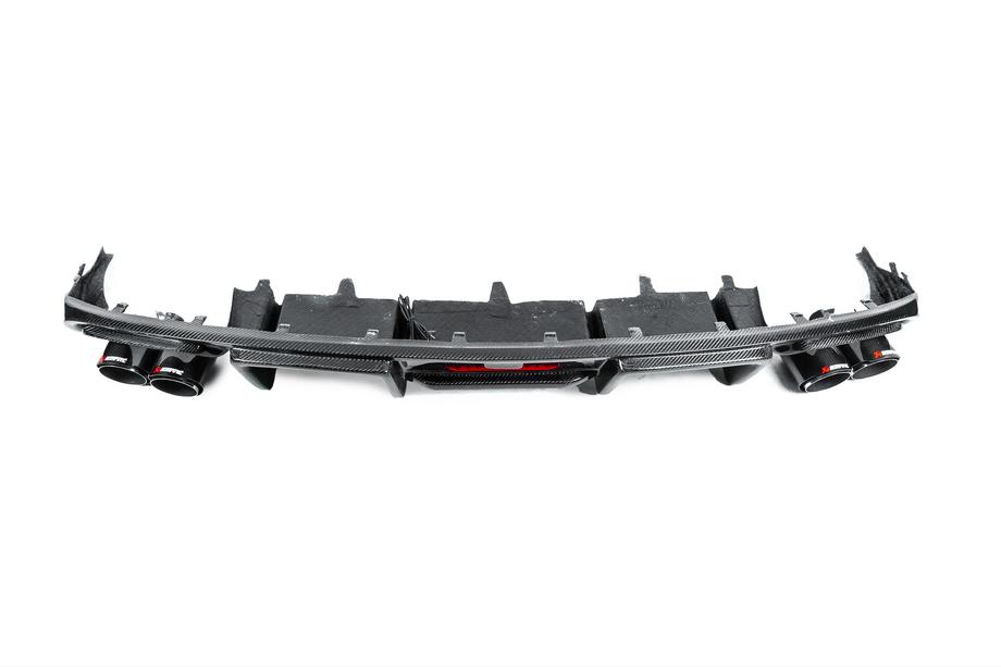 Audi A6 C7 2011-2017 Heckstoßstangendiffusor Carbon (für S-Line 2014-2018) Foto 4