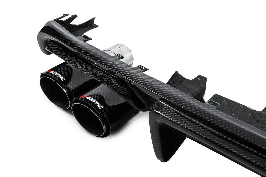 Audi A6 C7 2011-2017 Heckstoßstangendiffusor Carbon (für S-Line 2014-2018) Foto 11