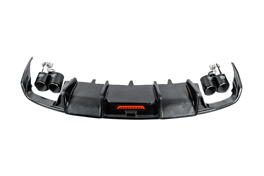Audi A6 C7 2011-2017 Heckstoßstangendiffusor Carbon (für S-Line 2014-2018) Foto 9