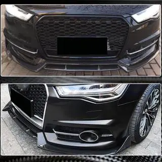Frontlippe Carbon V1 für S-Line 2014-2018 Foto 3
