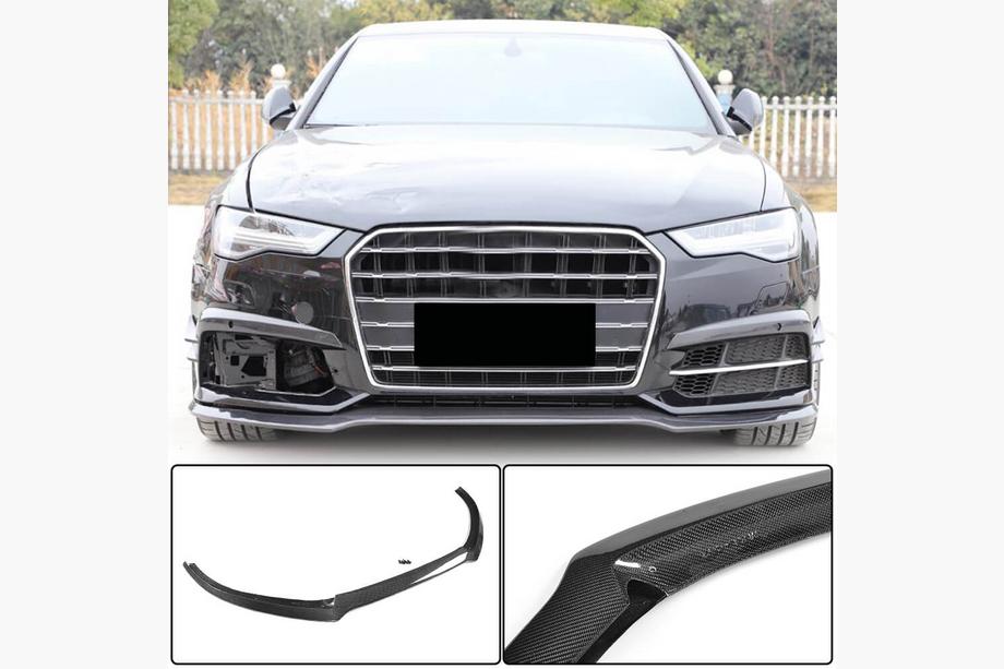 Audi A6 C7 2011–2018 Frontlippe Carbon V3 für S-Line 2014-2018 Foto 1