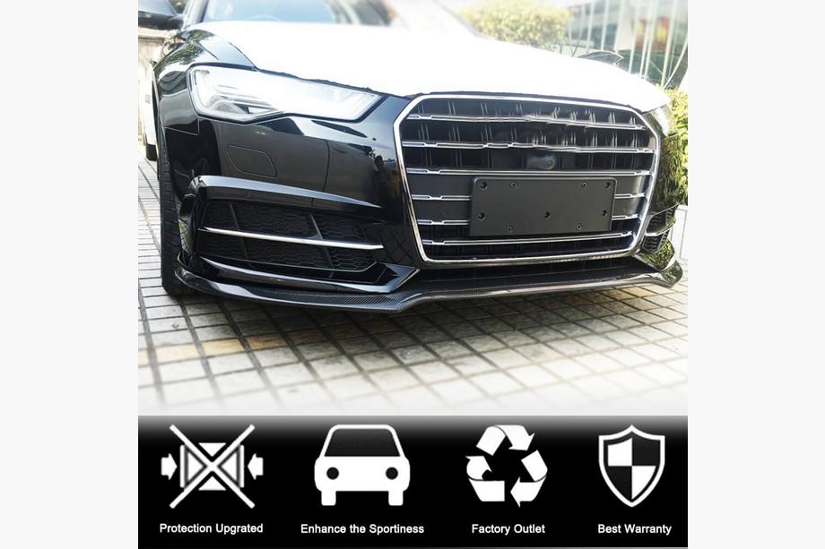 Audi A6 C7 2011–2018 Frontlippe Carbon V3 für S-Line 2014-2018 Foto 2