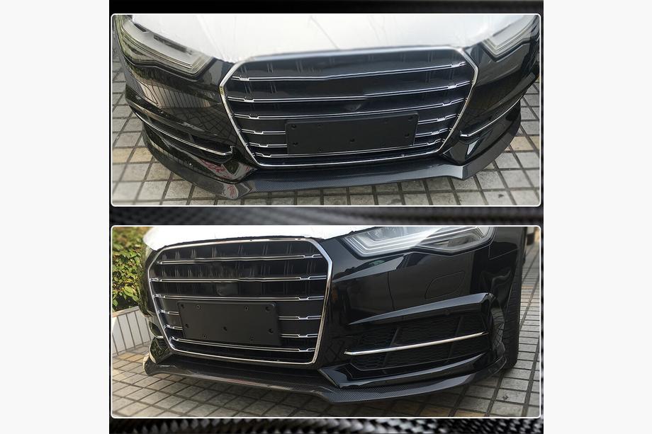 Audi A6 C7 2011–2018 Frontlippe Carbon V3 für S-Line 2014-2018 Foto 4