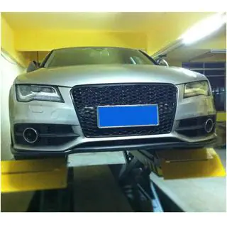 Frontlippe V1 für Stoßstange (S-Line, 2010-2014, Carbon) Foto 2
