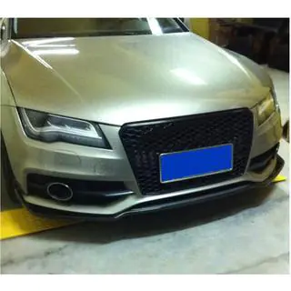 Frontlippe V1 für Stoßstange (S-Line, 2010-2014, Carbon) Foto 3