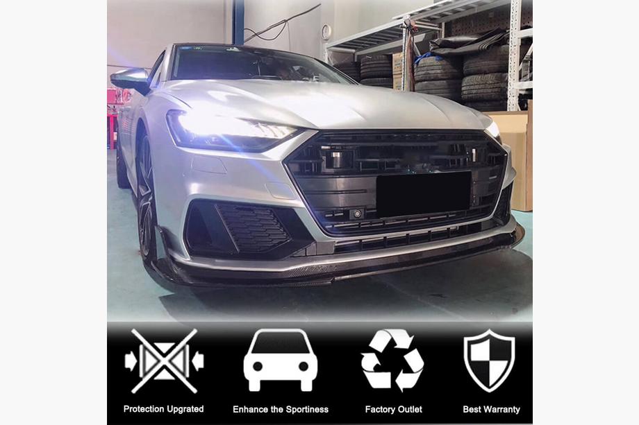 Audi A7 2018- Frontspoiler Lippe für Stoßstange (für S-Line 2018-2022, ABS) Foto 2