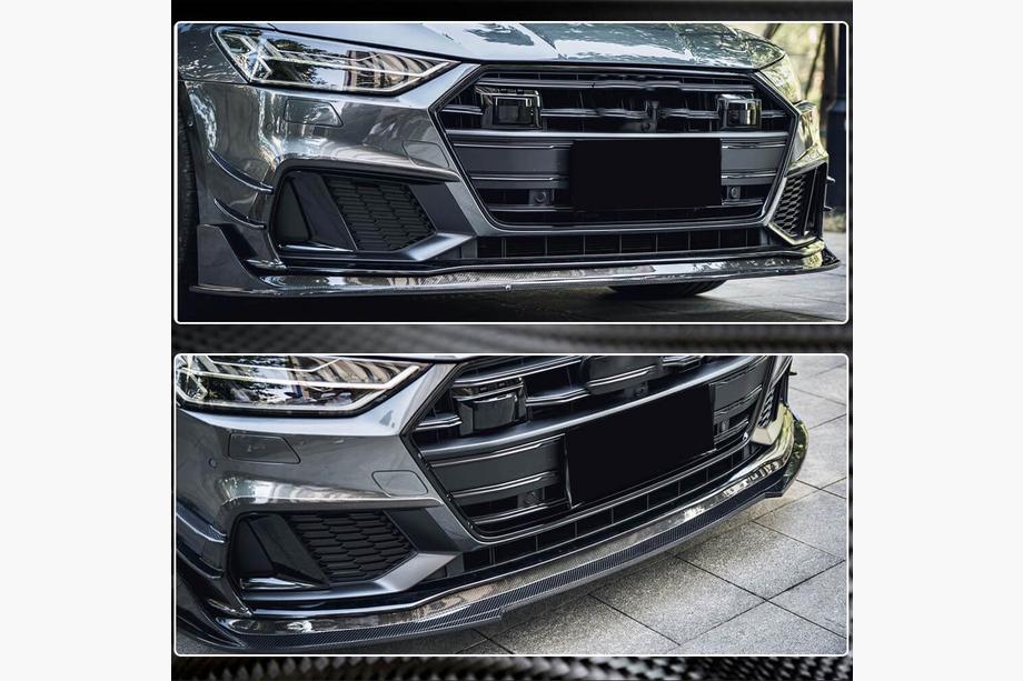 Audi A7 2018- Frontspoiler Lippe für Stoßstange (für S-Line 2018-2022, ABS) Foto 4
