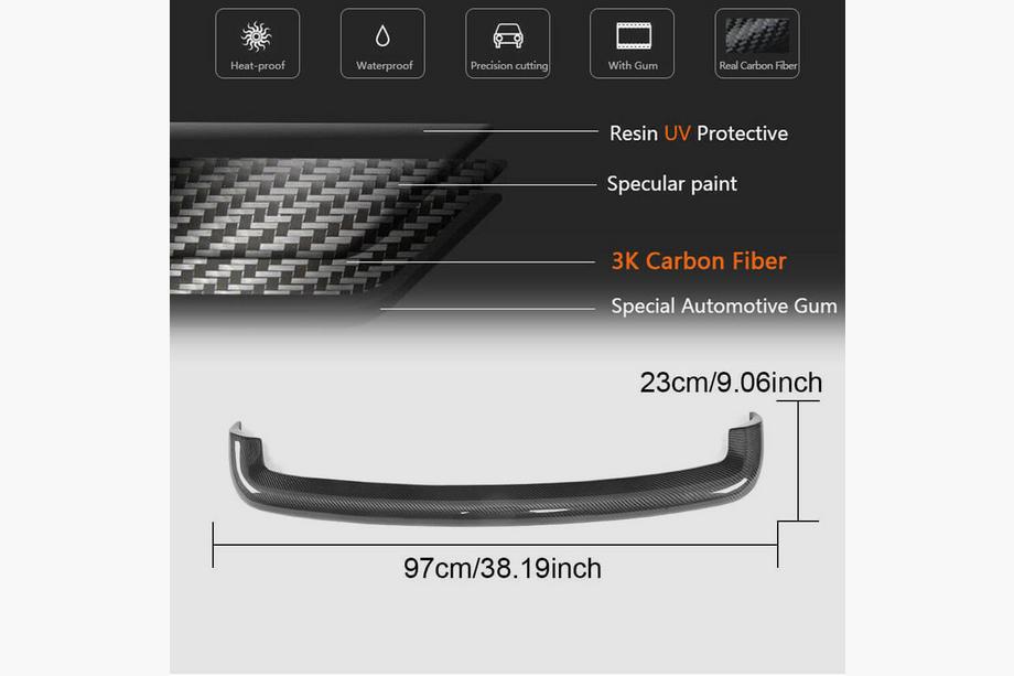 Audi TT 1998-2006 Heckspoiler (Carbon) Foto 6