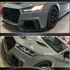 Audi TT 2014-2023 Frontstoßstange Lippe Aufsatz (für RS, 2016-2019, Carbon) Foto 4