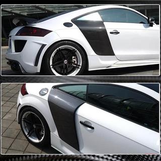 Carbon Abdeckungen für hinteres Seitenteil (Coupe) Audi ТТ 2006-2014 Foto 4
