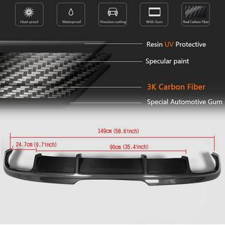 Heckdiffusor (Carbon) Audi ТТ 2006-2014 Foto 4