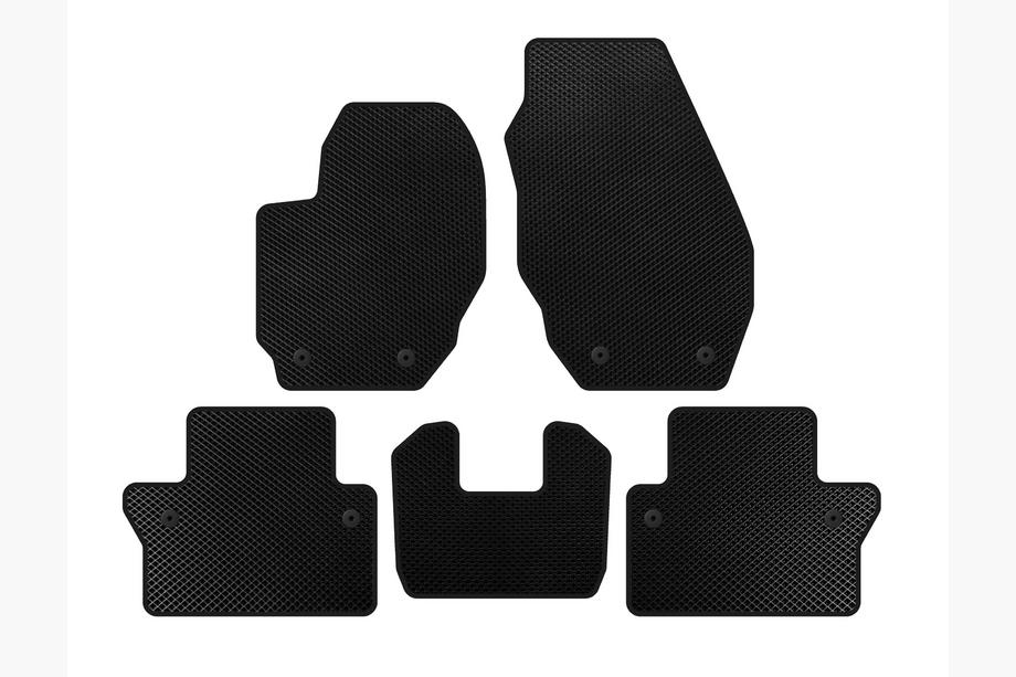 Volvo V70 2007-2013 EVA Fußmatten (schwarz) Image