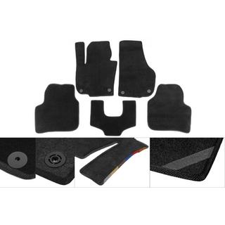 Textil Fußmatten Premium (2012-2021, schwarz) Toyota Land Cruiser 200 2007-2021 Foto 1