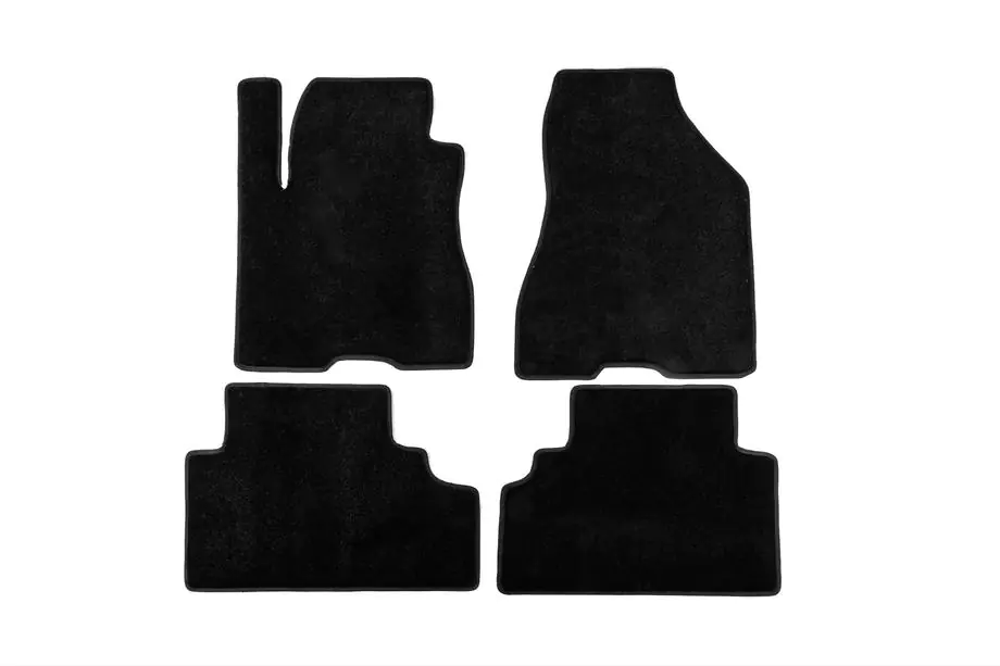 Hyundai Tucson JM 2004- Textil Fußmatten Premium (schwarz) Image