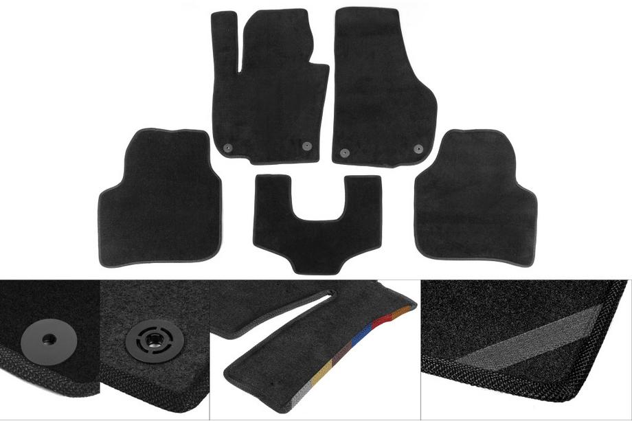 Datsun mi-DO 2015-2020 Textil Fußmatten Premium (schwarz) Image