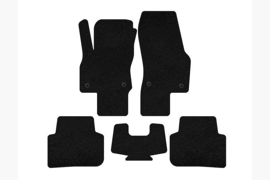 Audi Q3 2019–2025 Textil Fußmatten Premium (Schwarz) Image