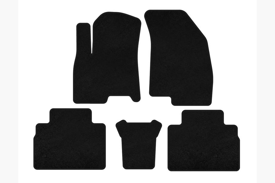 Chery Tiggo 8 2017- Textil Fußmatten Premium (Schwarz) Image