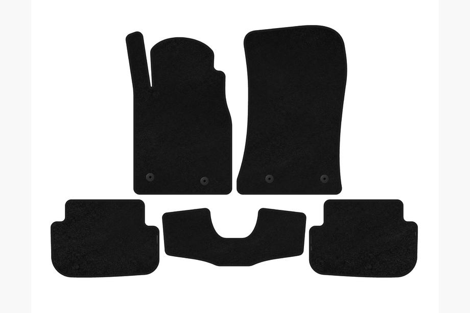 Chevrolet Camaro 2009-2015 Textil Fußmatten Premium (Schwarz) Foto 1