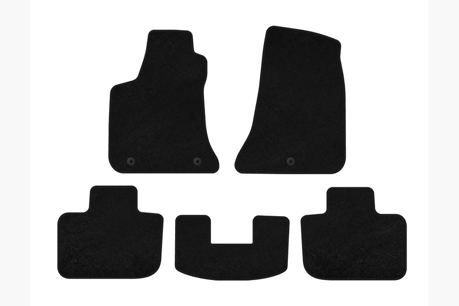 Chrysler C300 2011-2023 Textil Fußmatten Premium V1 (Schwarz) Image
