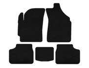 Daewoo Matiz 1998-2008 Textil Fußmatten Premium (Schwarz) Foto 2