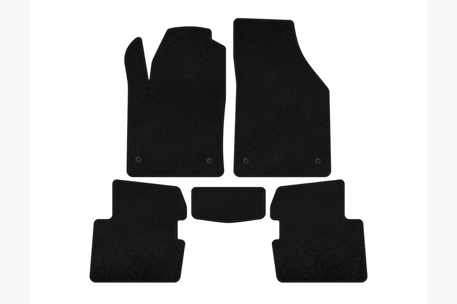 Dodge Dart 2012-2017 Textil-Fußmatten Premium (SD, Schwarz) Image