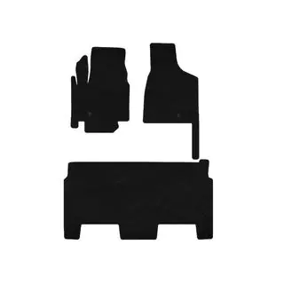 Premium Textilmatten (2008-2020, 2 Reihen, 8-Sitzer/SXT-Ausstattung, Schwarz) Foto 1