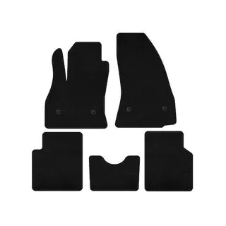 Textil Fußmatten Premium (für 500L, Schwarz) Fiat 500/500L 2013-2022 Foto 2